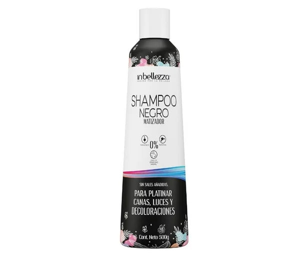 In bellezza shampoo matizador negro 500l platinium