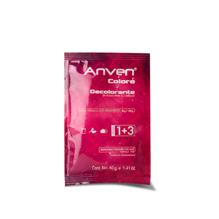 Anven decolorante sobre rosa 40gr
