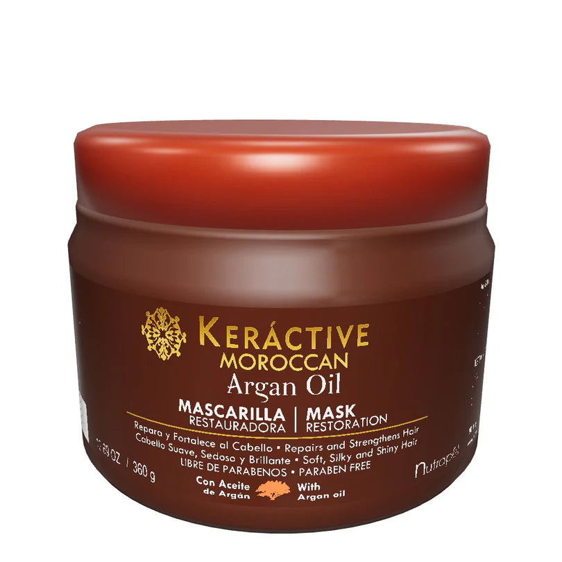 Nutrapel keractive mascarilla moroccan argan oil 360gr