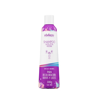 In bellezza shampoo matizador violeta 300ml