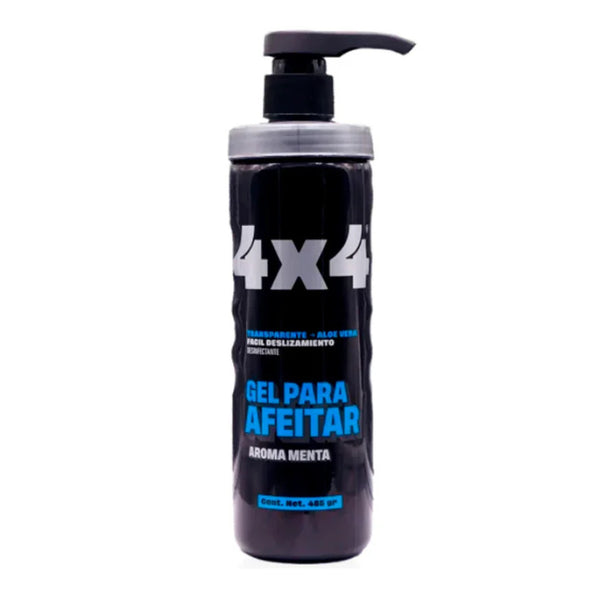 4x4 gel para afeitar 485ml