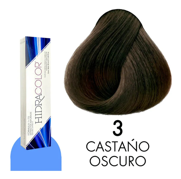 Hidracolor 3 castaño oscuro