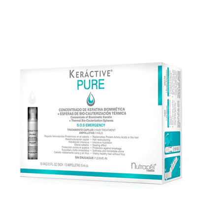 Nutrapel keractive pure ampolletas caja 12 pz