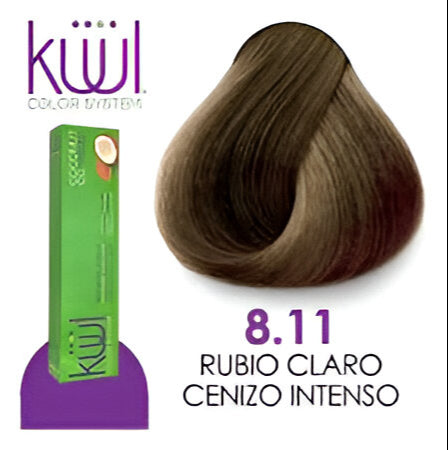 Kuul 8.11 rubio claro cenizo intenso