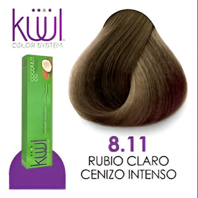 Kuul 8.11 rubio claro cenizo intenso