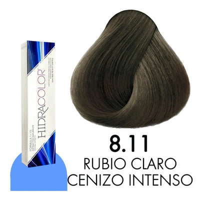 Hidracolor 8.11 rub claro ceniz inte