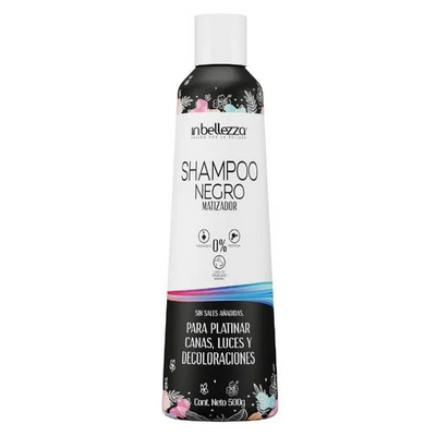 In bellezza shampoo matizador negro 500l platinium