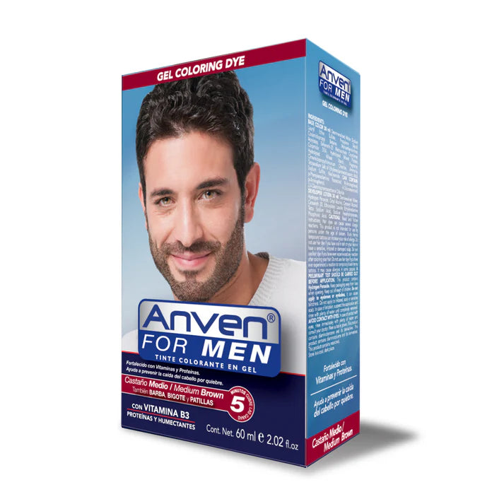 Anven for men castaño medio