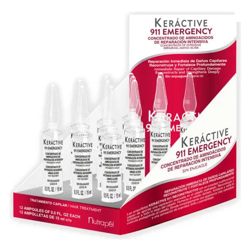 Nutrapel Keractive 911 ampolleta 12pz