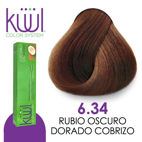 Kuul 6.34 rubio oscuro dorado