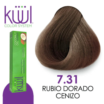 Kuul 7.31 rubio dorado cenizo