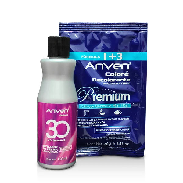Anven decolorante premium 40gr sobre