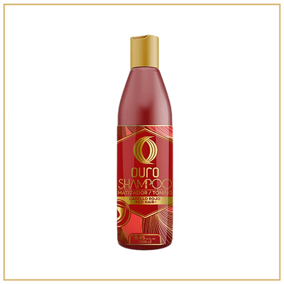 Ouro shampoo matizador rojo 250ml