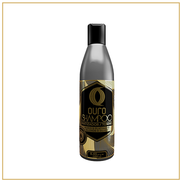 Ouro shampoo matizador rubio platinado 1l
