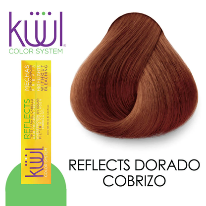 Kuul reflects dorado cobrizo 90ml