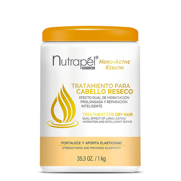 Nutrapel tratamiento cabello reseco 1kg 35.3 oz